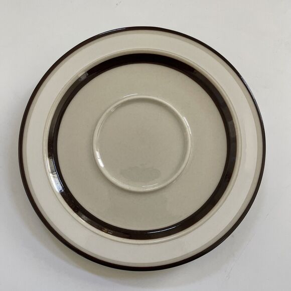 Dachi Mid Century Modern Saucer Plates Akey White 70s Retro Lot 4 Made in JAPAN - Picture 5 of 7